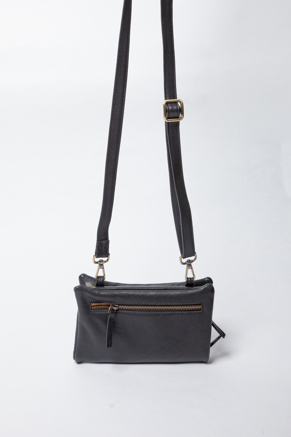 Borsa a mano con Tracolla da donna in pelle nera s5034 – Alexandra Roma