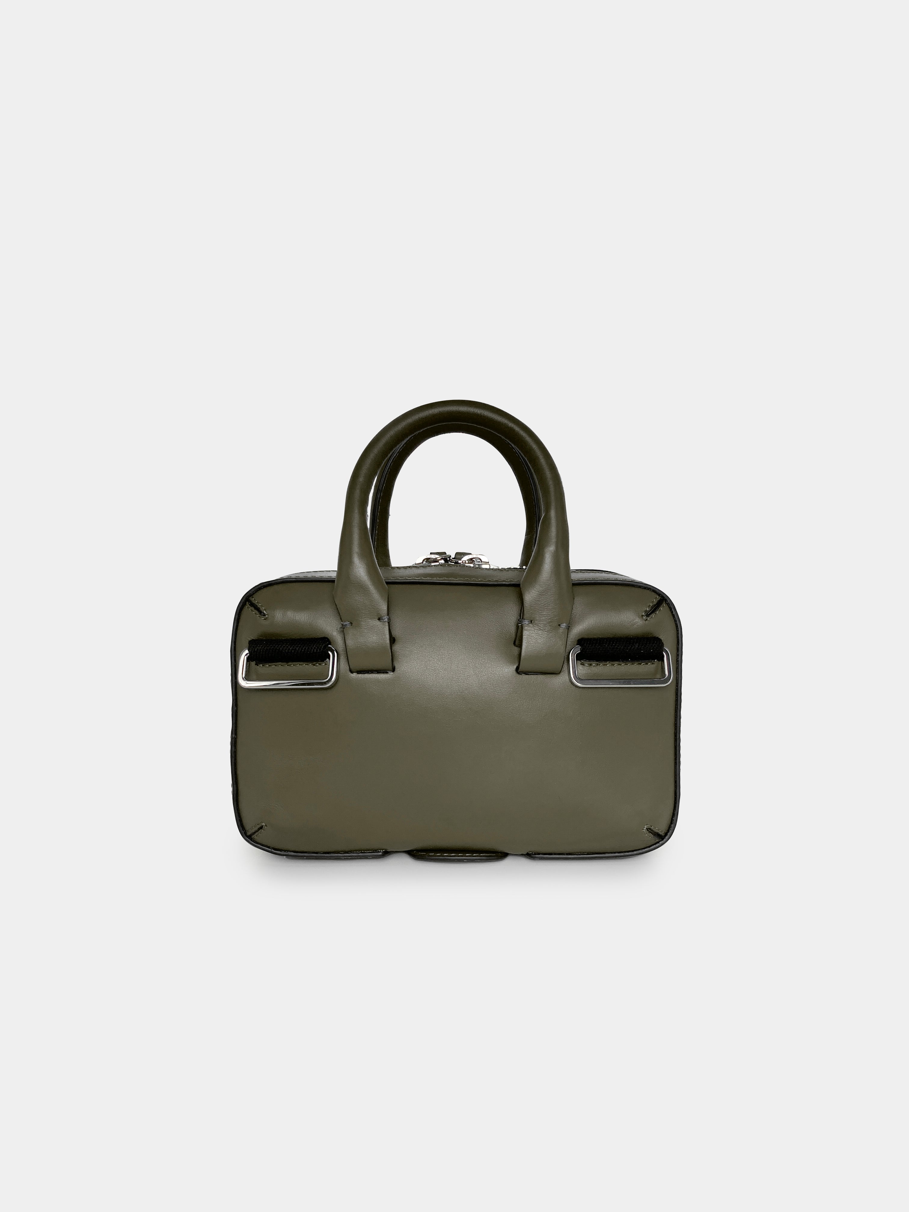 Borsa a mano mini brief case in pelle militare mini brief case – Alexandra  Roma