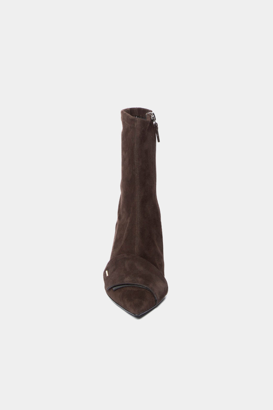 Stivaletto Polacchino in camoscio marrone 12020