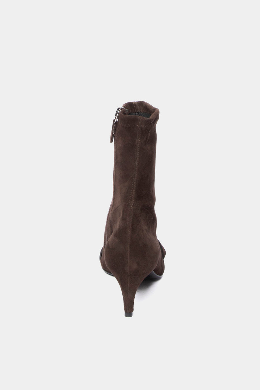 Stivaletto Polacchino in camoscio marrone 12020