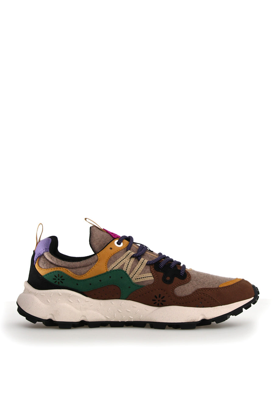 Sneakers Flower Mountain brown multi Yamano 3