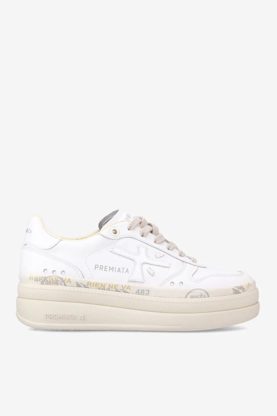 Sneakers Premiata bianco micol 6788