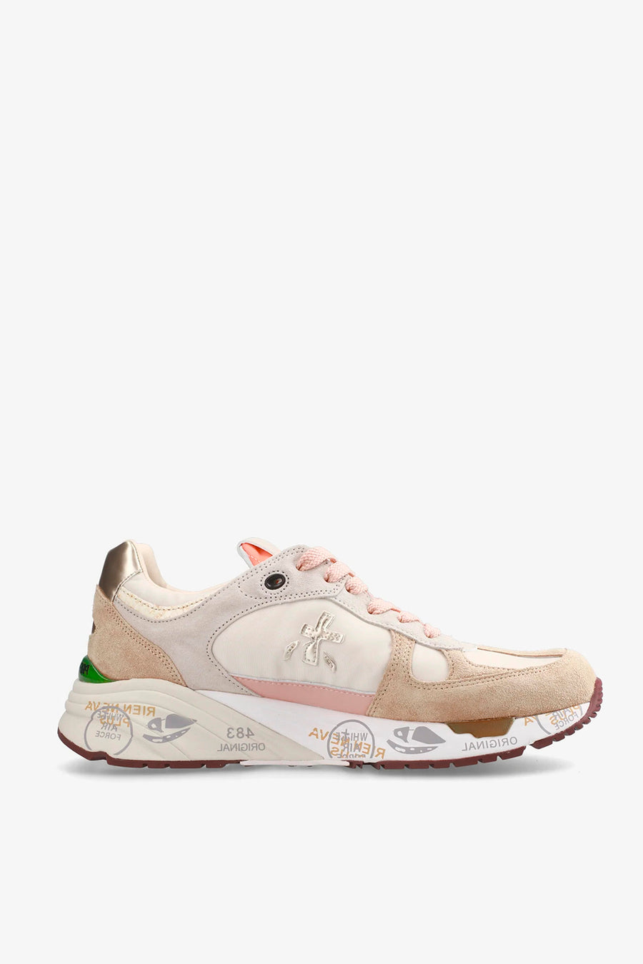 Sneakers Premiata beige mased 7397