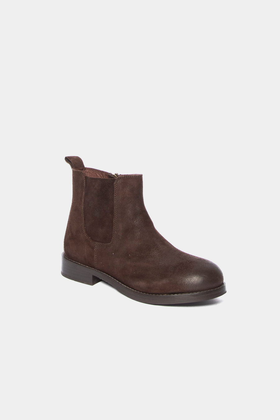 Stivaletto Alexandra in camoscio marrone 252-22-21