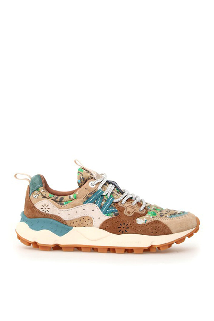 Sneakers Flower Mountain light brown dark brown Yamano 3