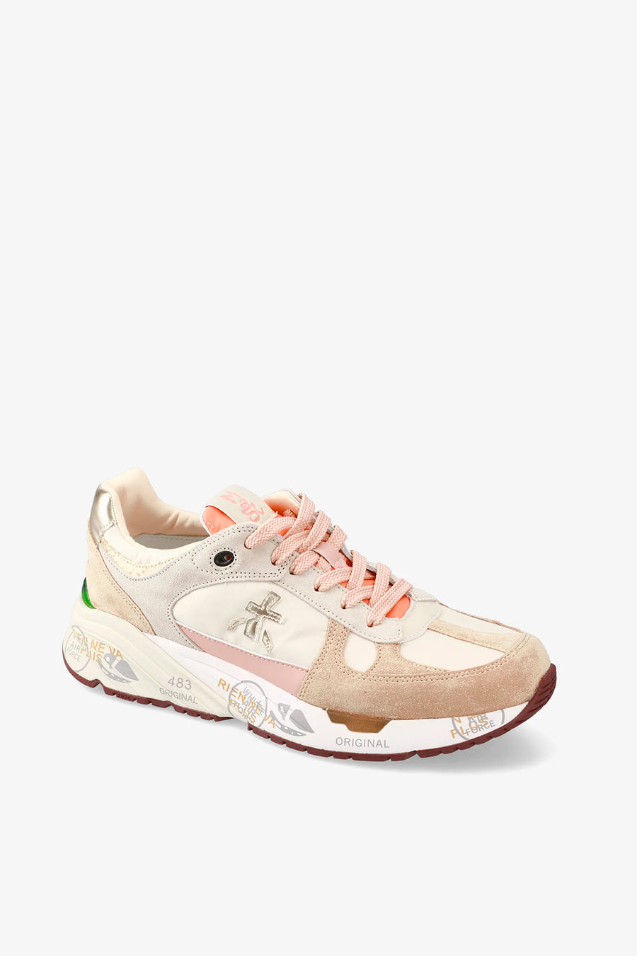 Sneakers Premiata beige mased 7397