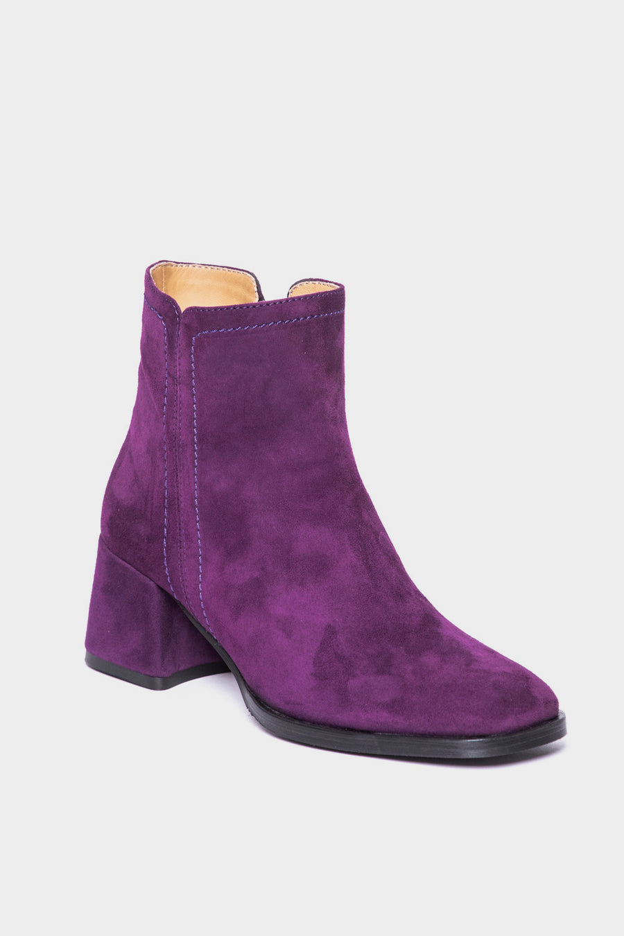 Stivaletto Alexandra in camoscio viola 319