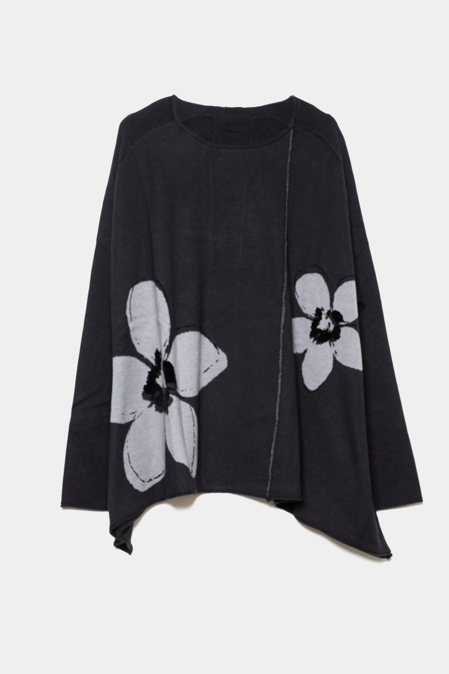 Maglia jacquard Studio Rundholz black 3590702