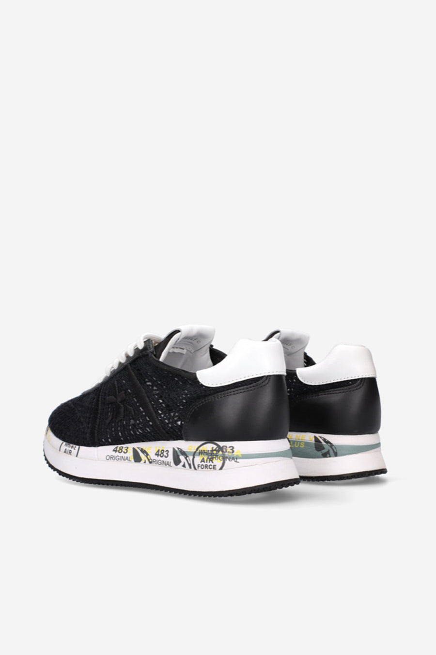 Sneakers Premiata in tessuto nero conny6347