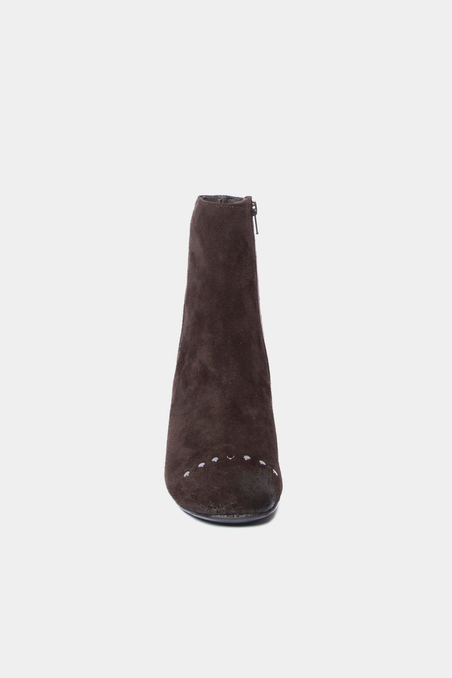 Stivaletto polacchino Alexandra in camoscio marrone 524702