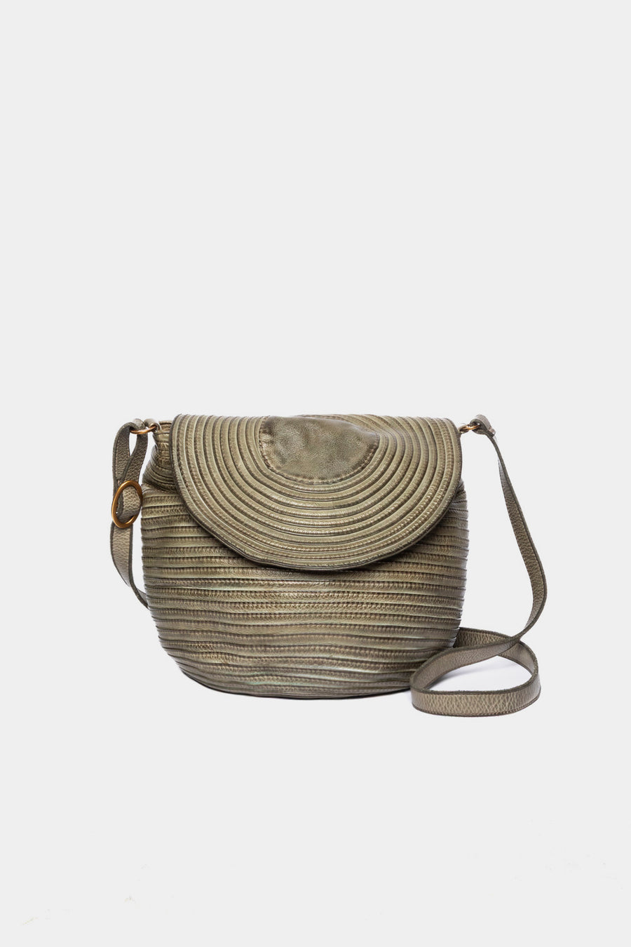 Borsa a tracolla Majo dark kaki BOPA9155