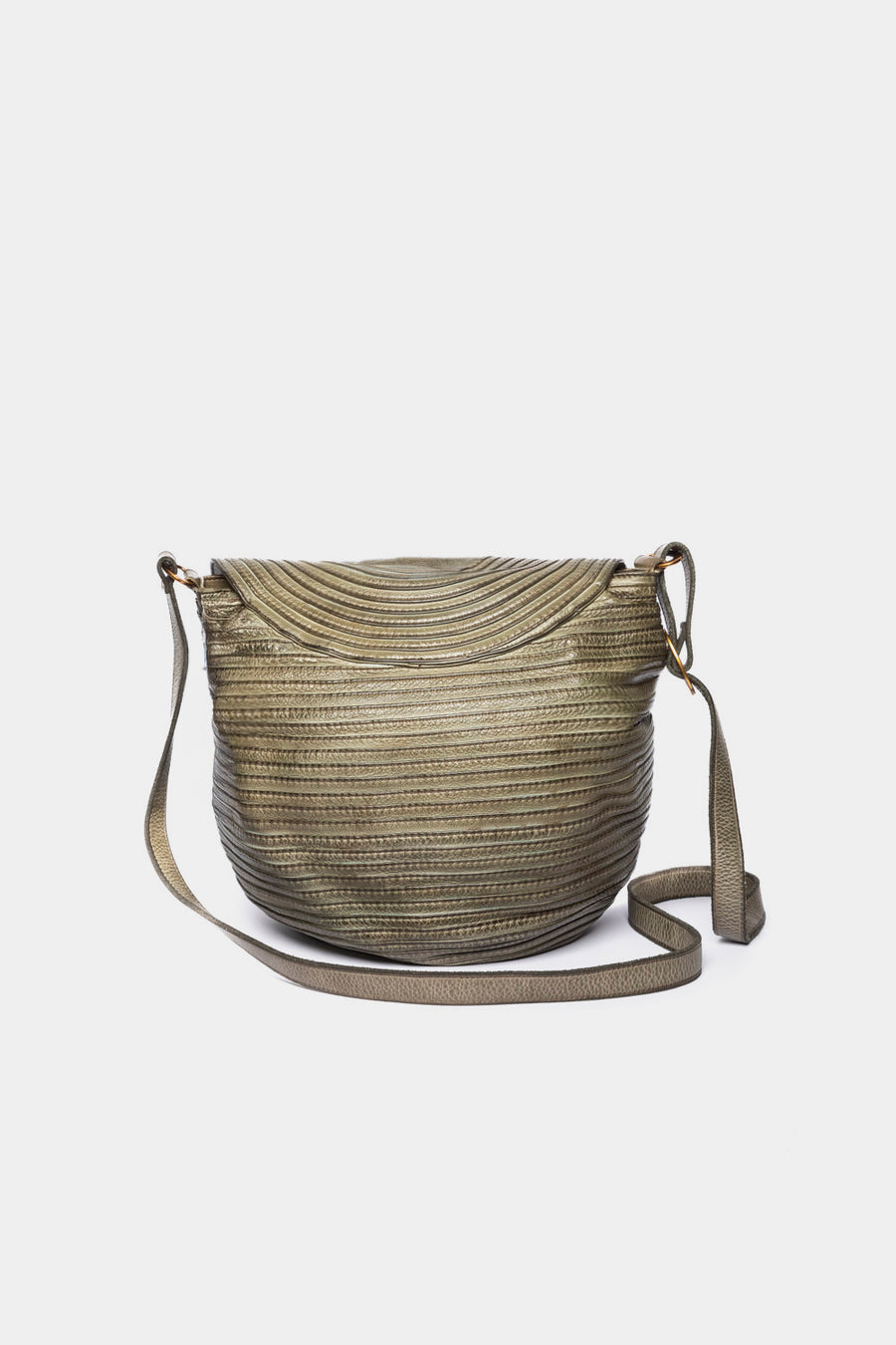 Borsa a tracolla Majo dark kaki BOPA9155
