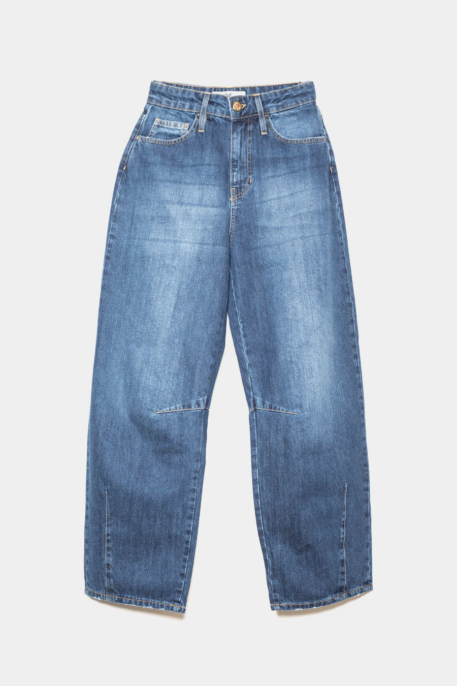 Pantalone Jeans Shaft blu  barrel