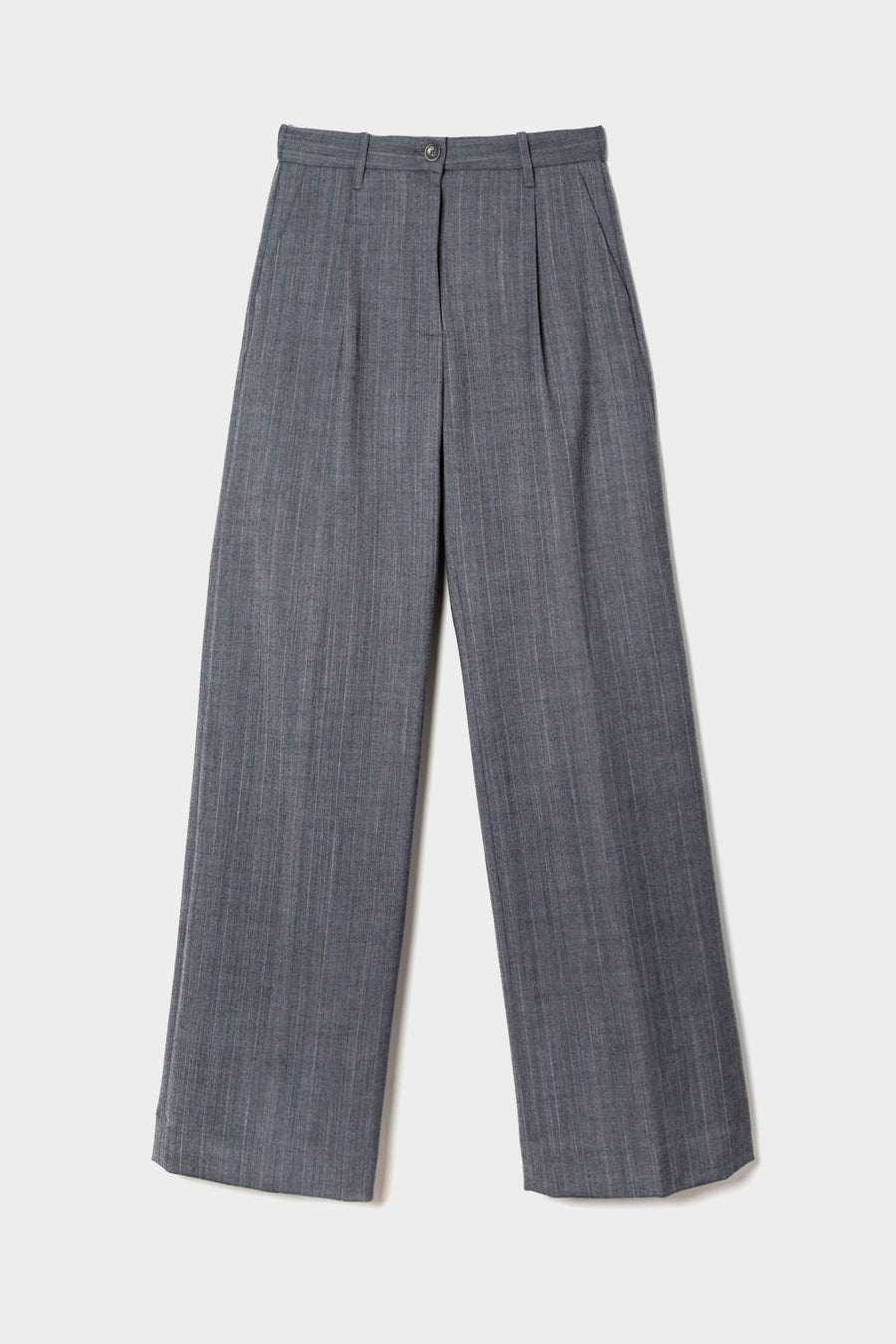 Pantalone Nine in the Morning gessati grigio blenda