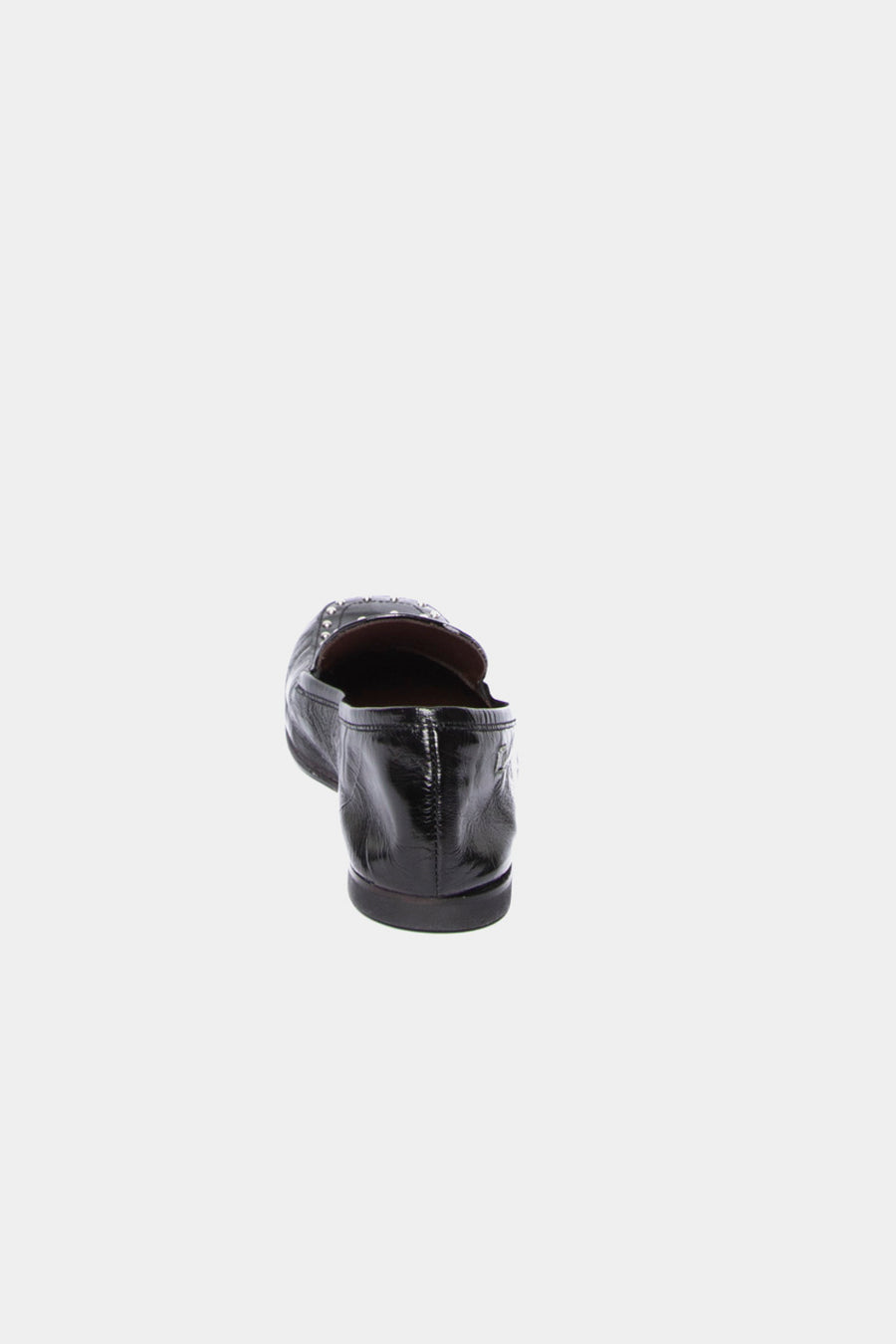 Mocassino Collection Privee con borchie nero c1504