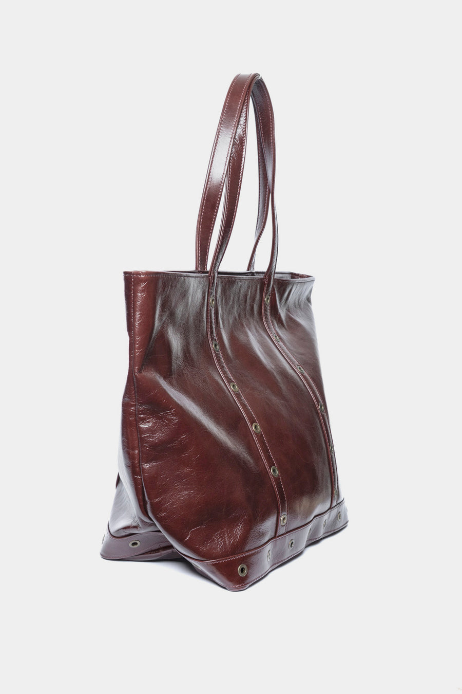 Borsa a spalla Vanessa Bruno chocolat CABAS L
