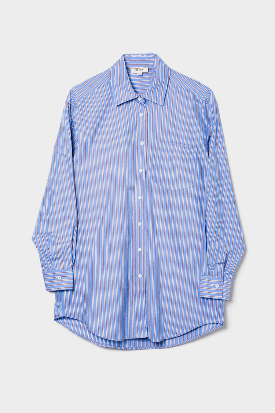 Camicia Diega a righe blue camela 9692