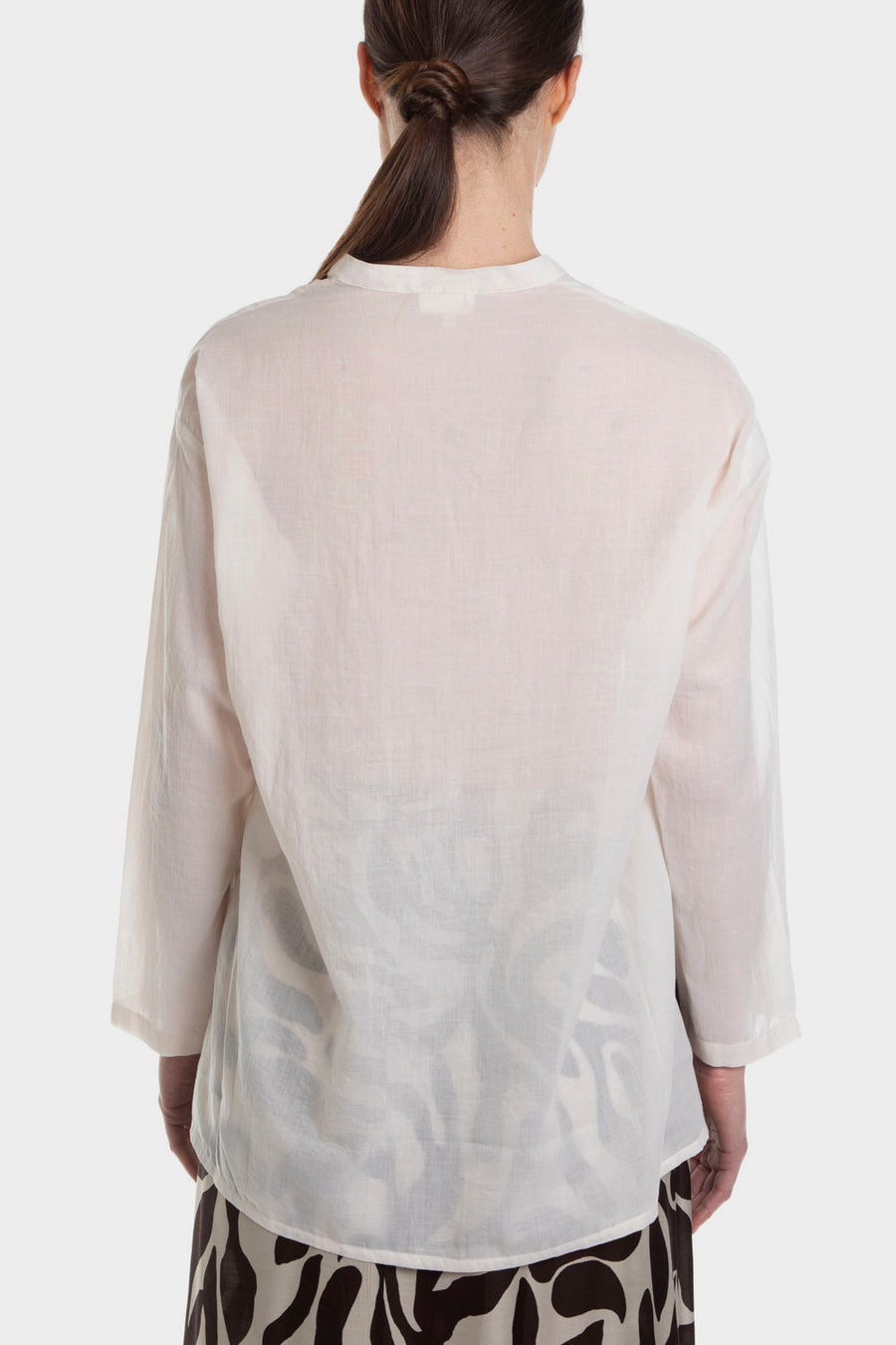 Camicia Diega in cotone bianco carcia 9168