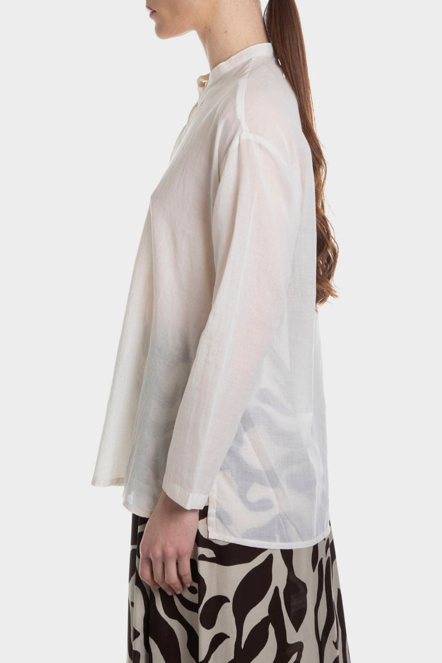 Camicia Diega in cotone bianco carcia 9168