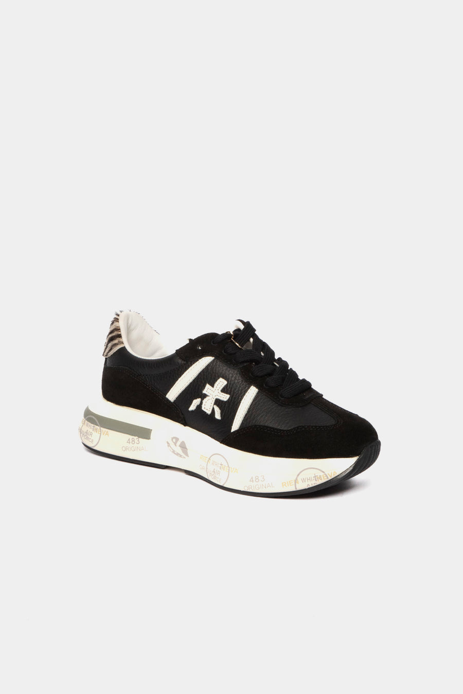 Sneakers Premiata nero CASSIE 7681