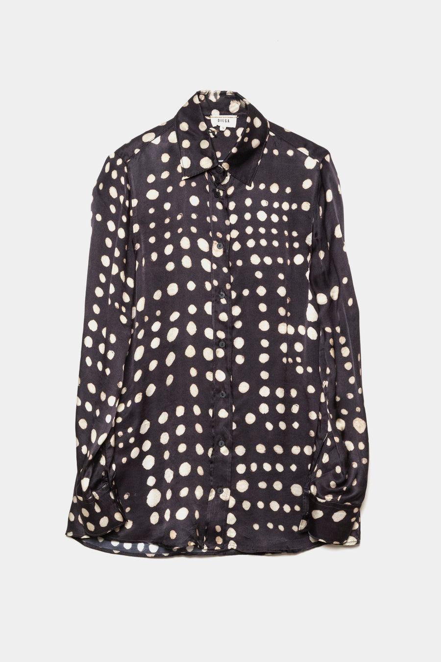 Camicia Diega  chocolate ecrù ceza 10728