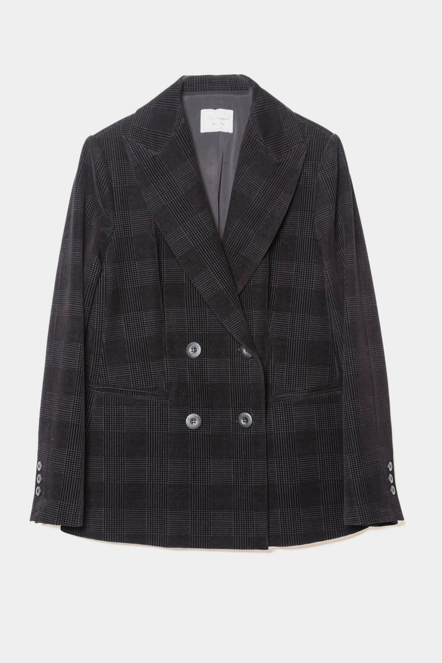 Giacca Post Scriptum a quadri nero GC 6 PETRE 4