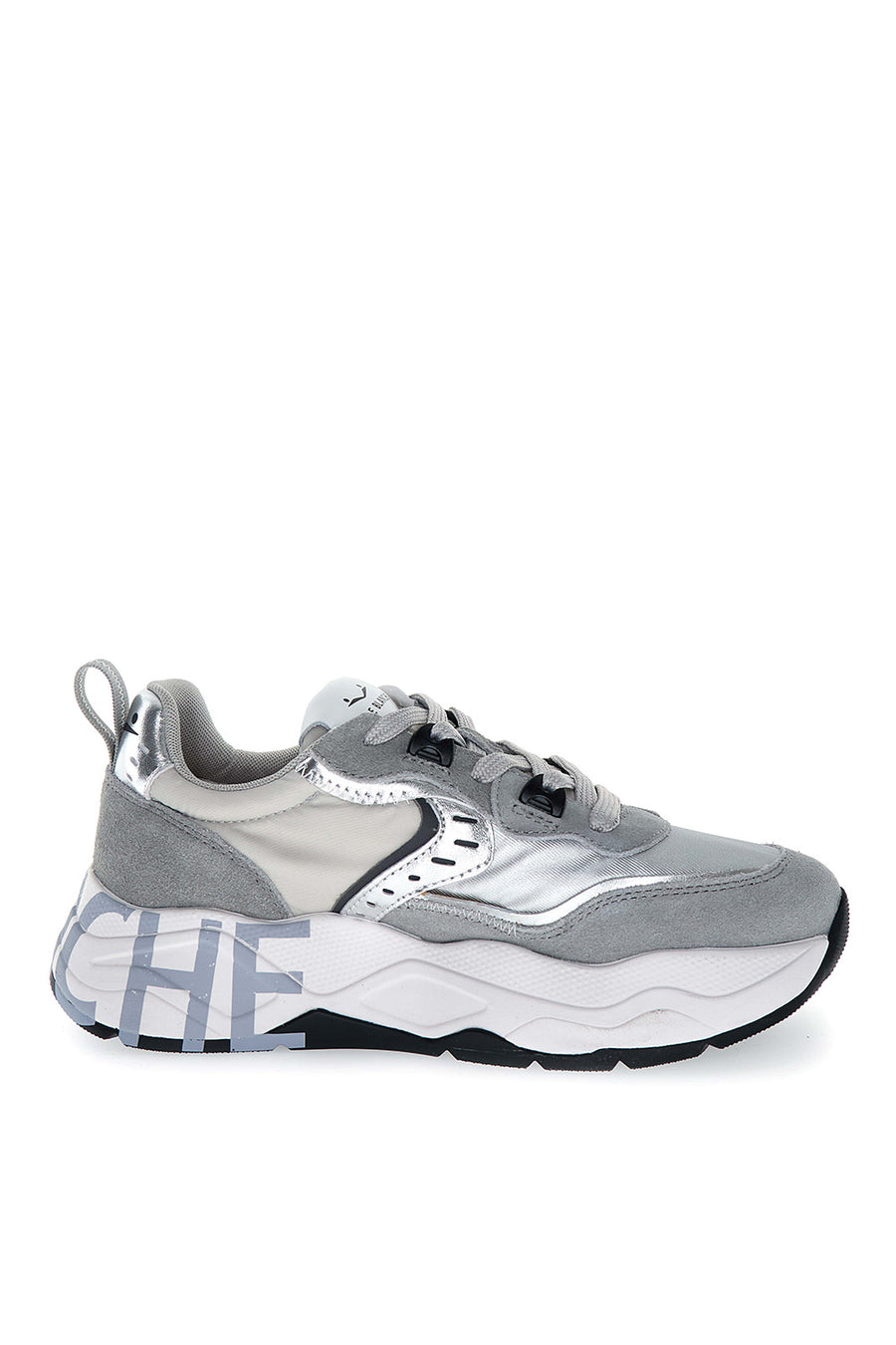 Sneakers Voile Blanche grey silver club 105