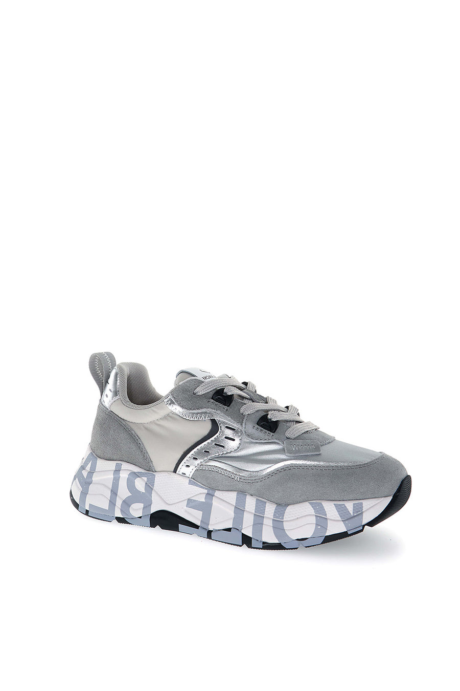 Sneakers Voile Blanche grey silver club 105