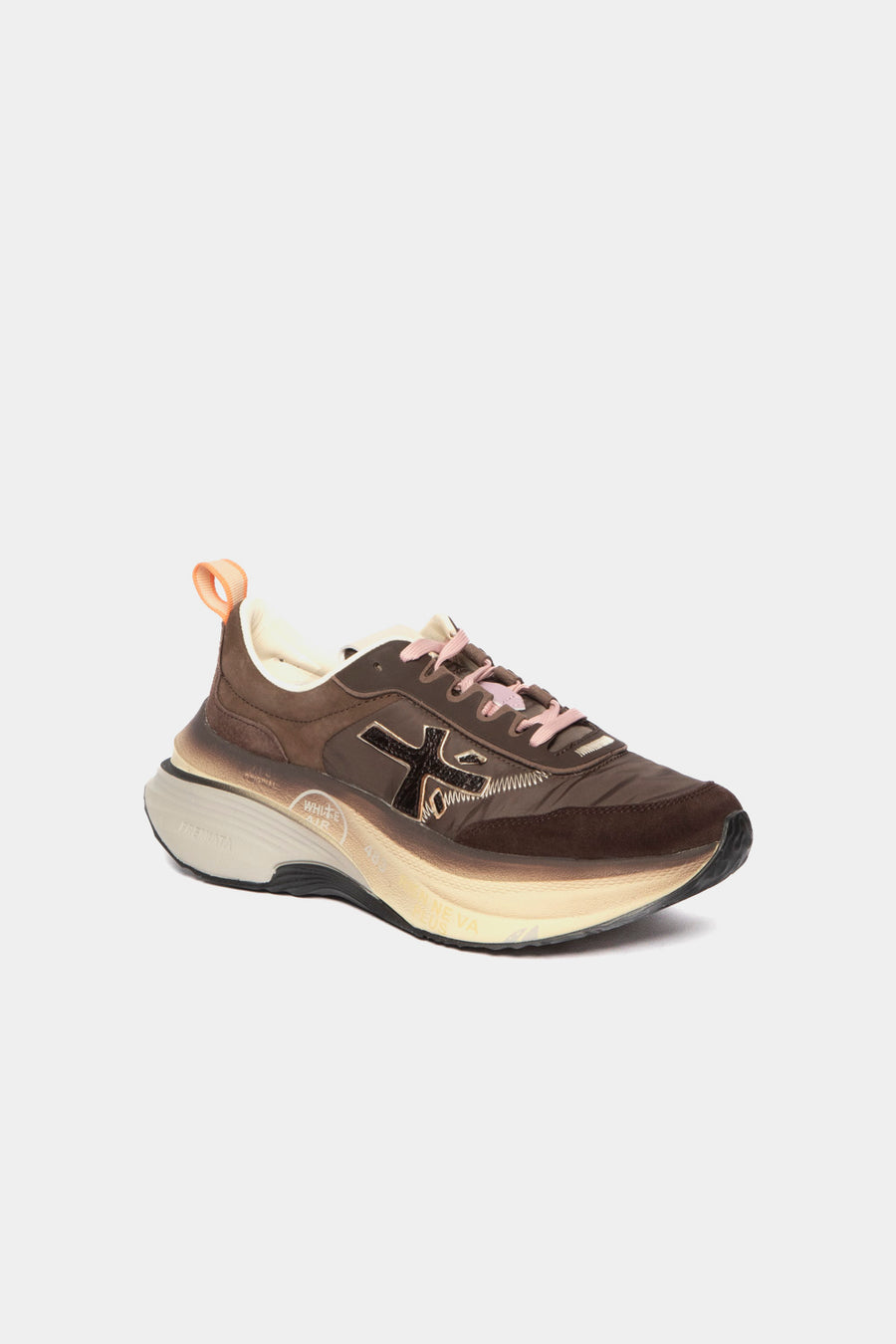 Sneakers Premiata marrone hill 7896