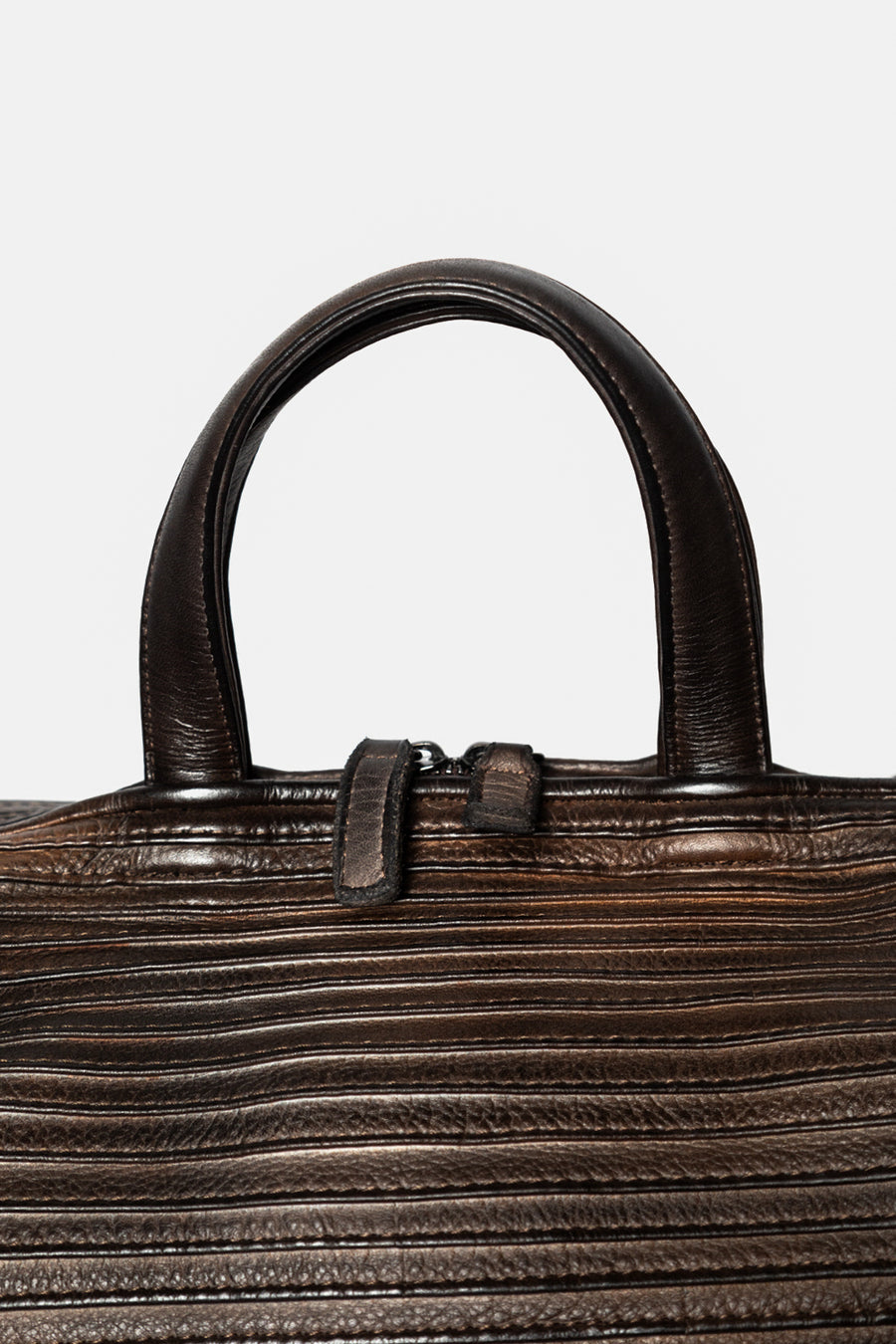 Borsa a mano Majo in pelle marrone cioccolato bovg0408 – Alexandra