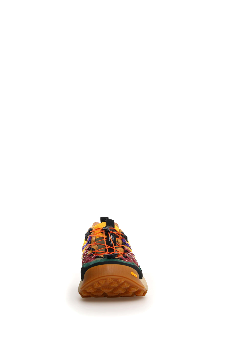 Sneakers Flower Mountain black cognac IWANO2