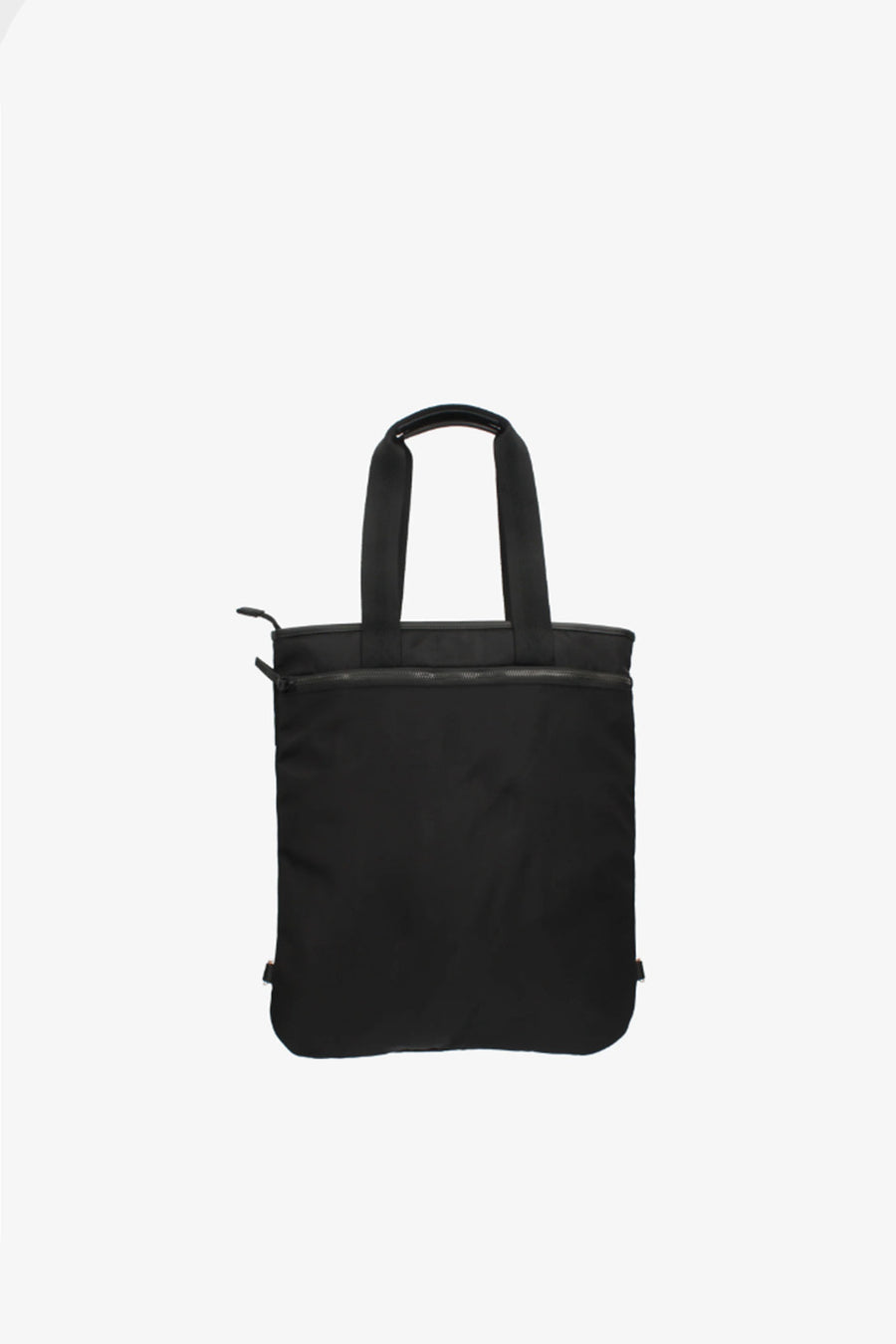 Borsa a spalla Premiata in nylon nero kymani