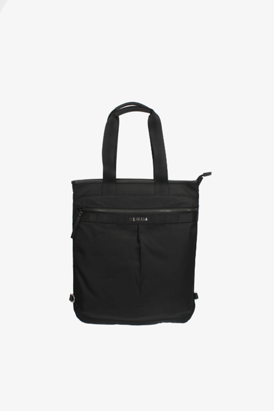Borsa a spalla Premiata in nylon nero kymani