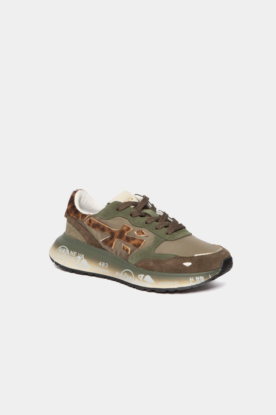 Sneakers Premiata verde LAURYN
