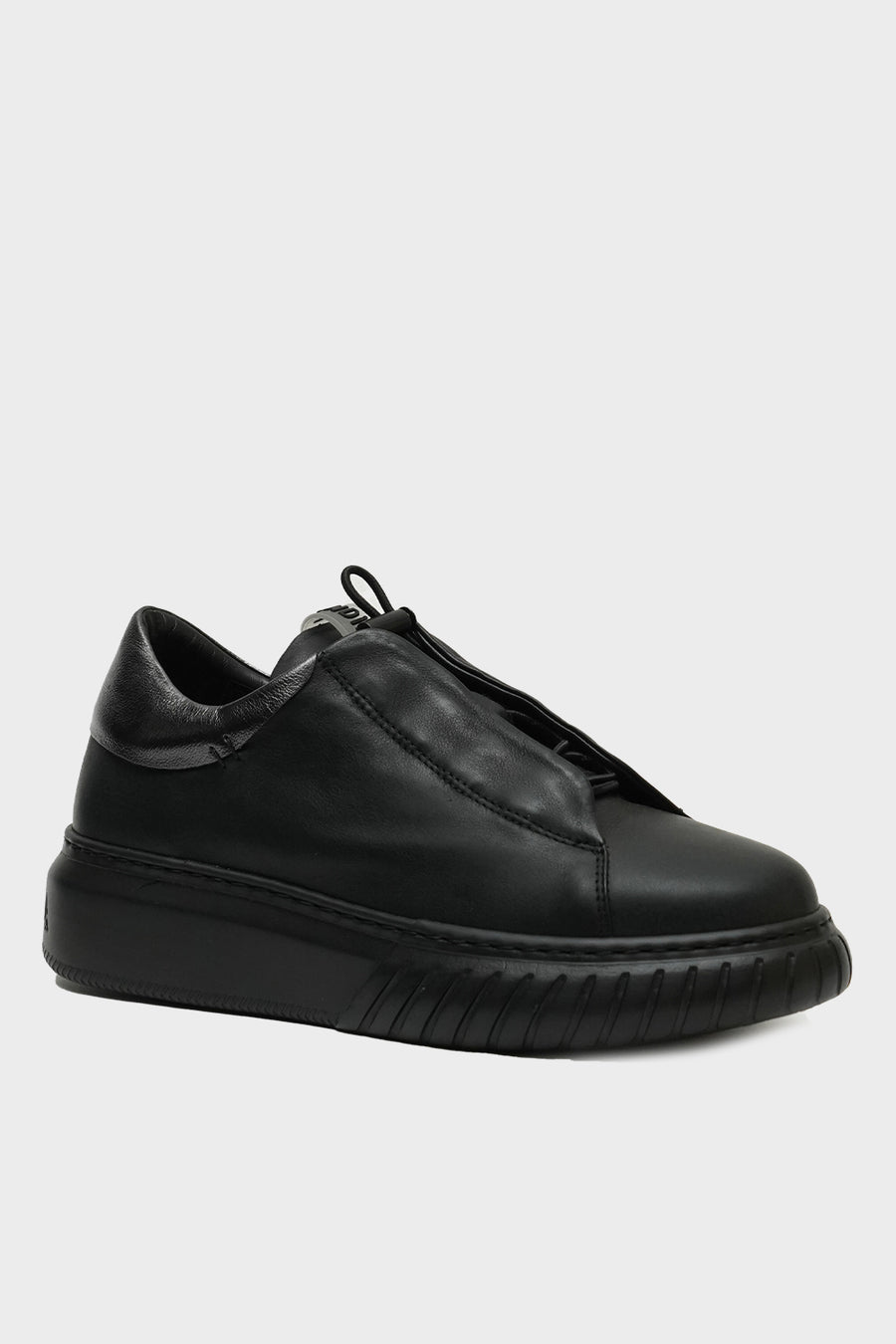 Sneakers Andiafora in pelle nera LIBI cut