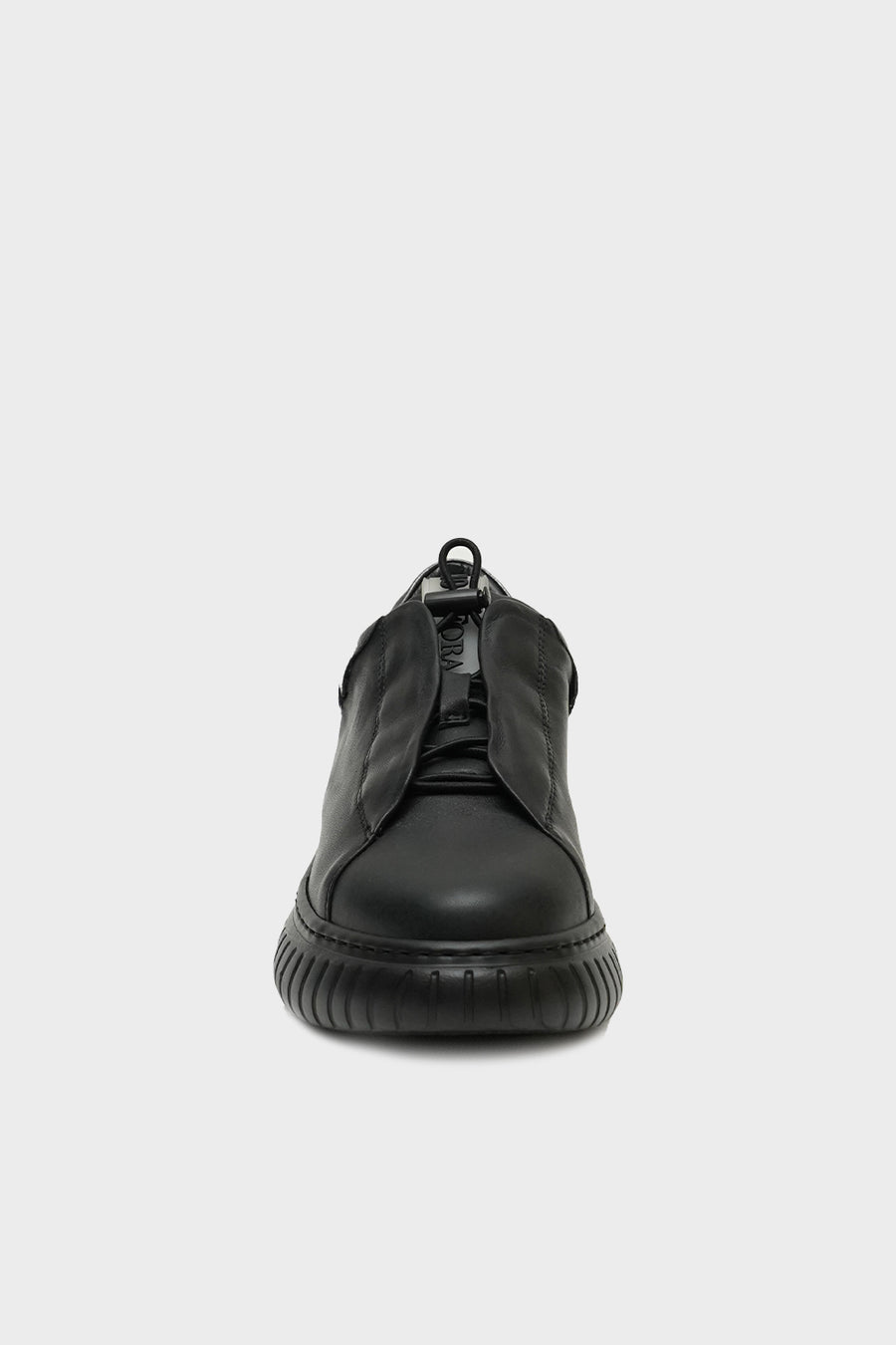 Sneakers Andiafora in pelle nera LIBI cut