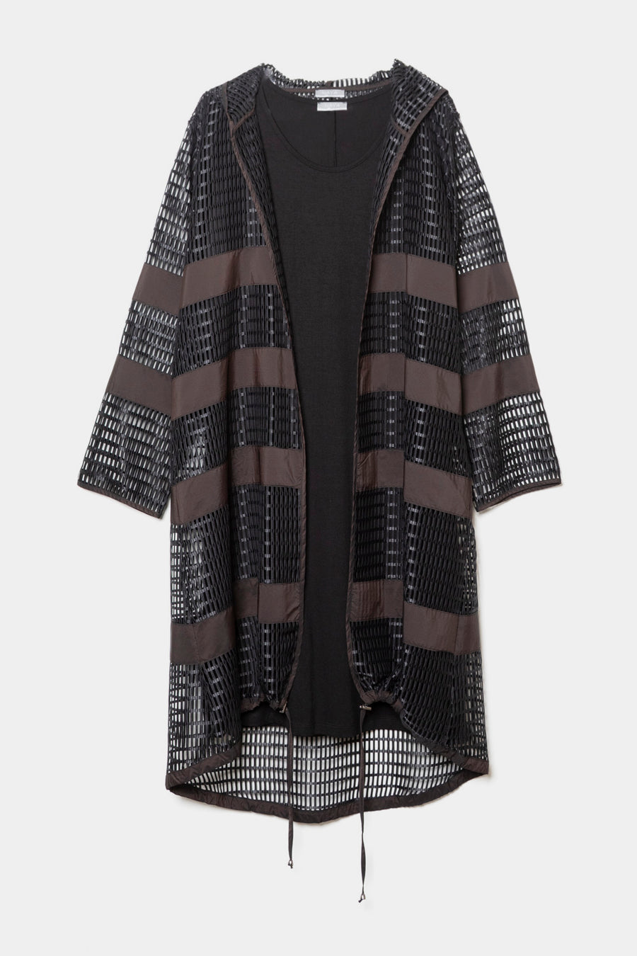 Giacca spolverino Naya nero moro naw25325