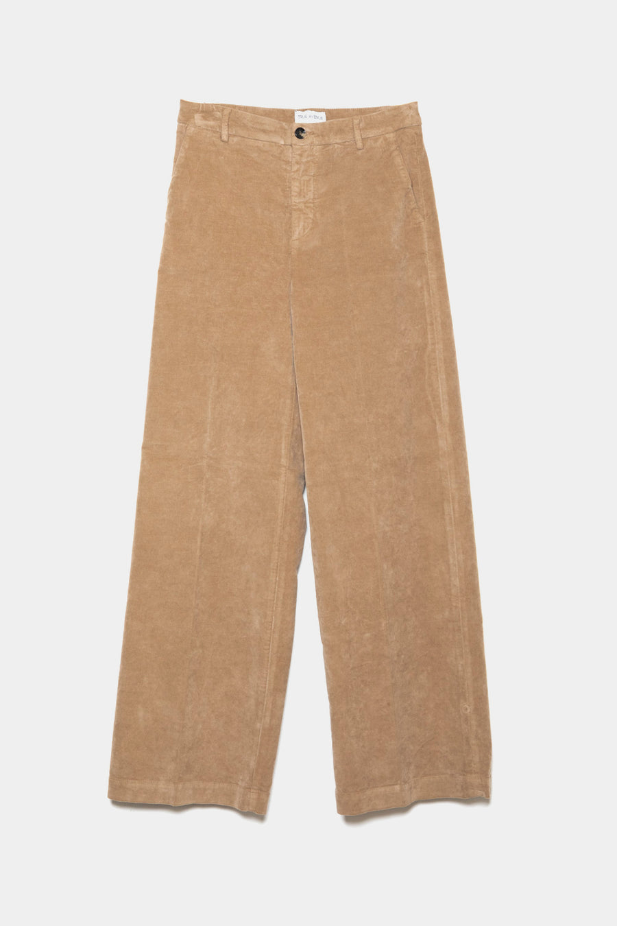 Pantalone True Avenue in velluto camel olimpia