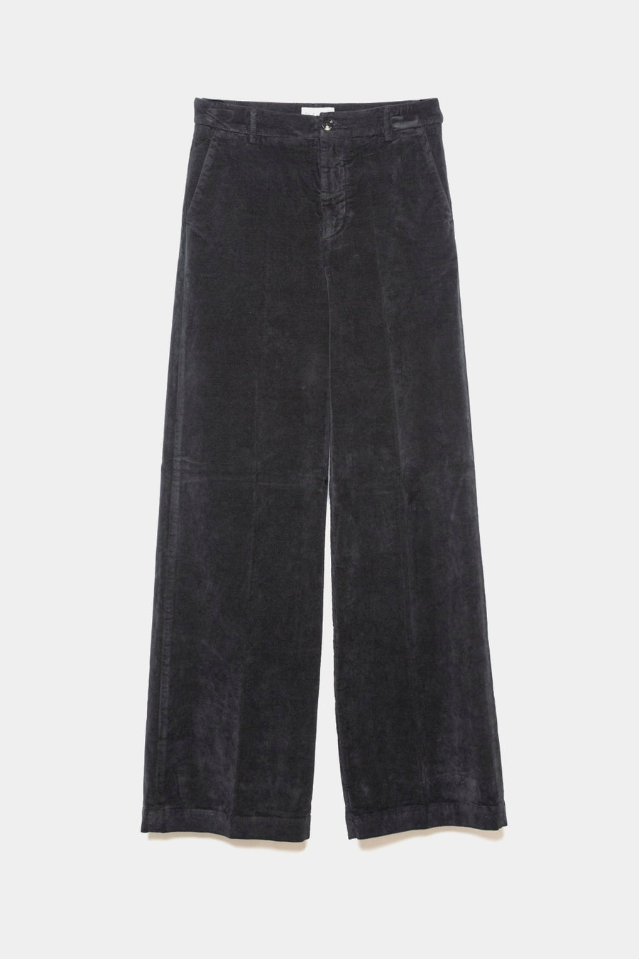 Pantalone True Avenue in velluto black olimpia