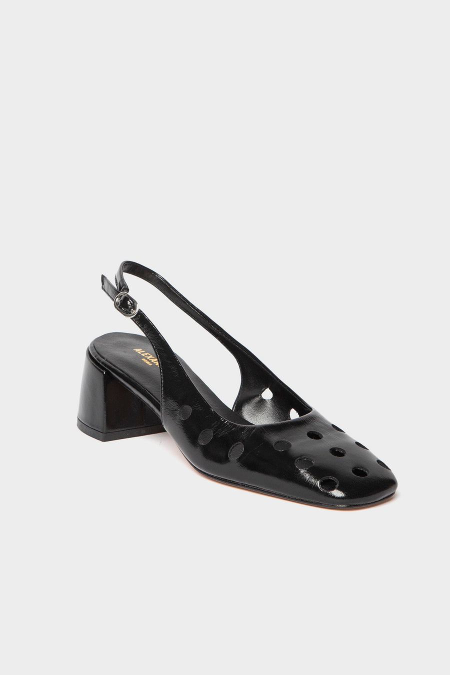 Slingback Alexandra nero q01181