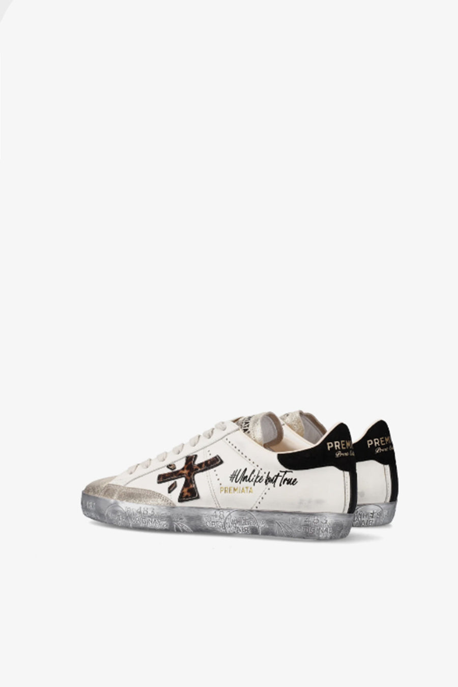 Sneakers Premiata bianco maculato stevend 7605