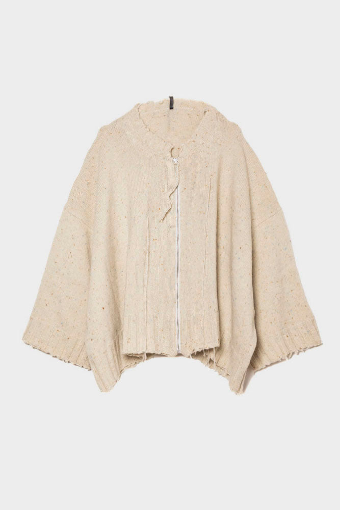 Cardigan in maglia Serie Numerica oversize sn3054