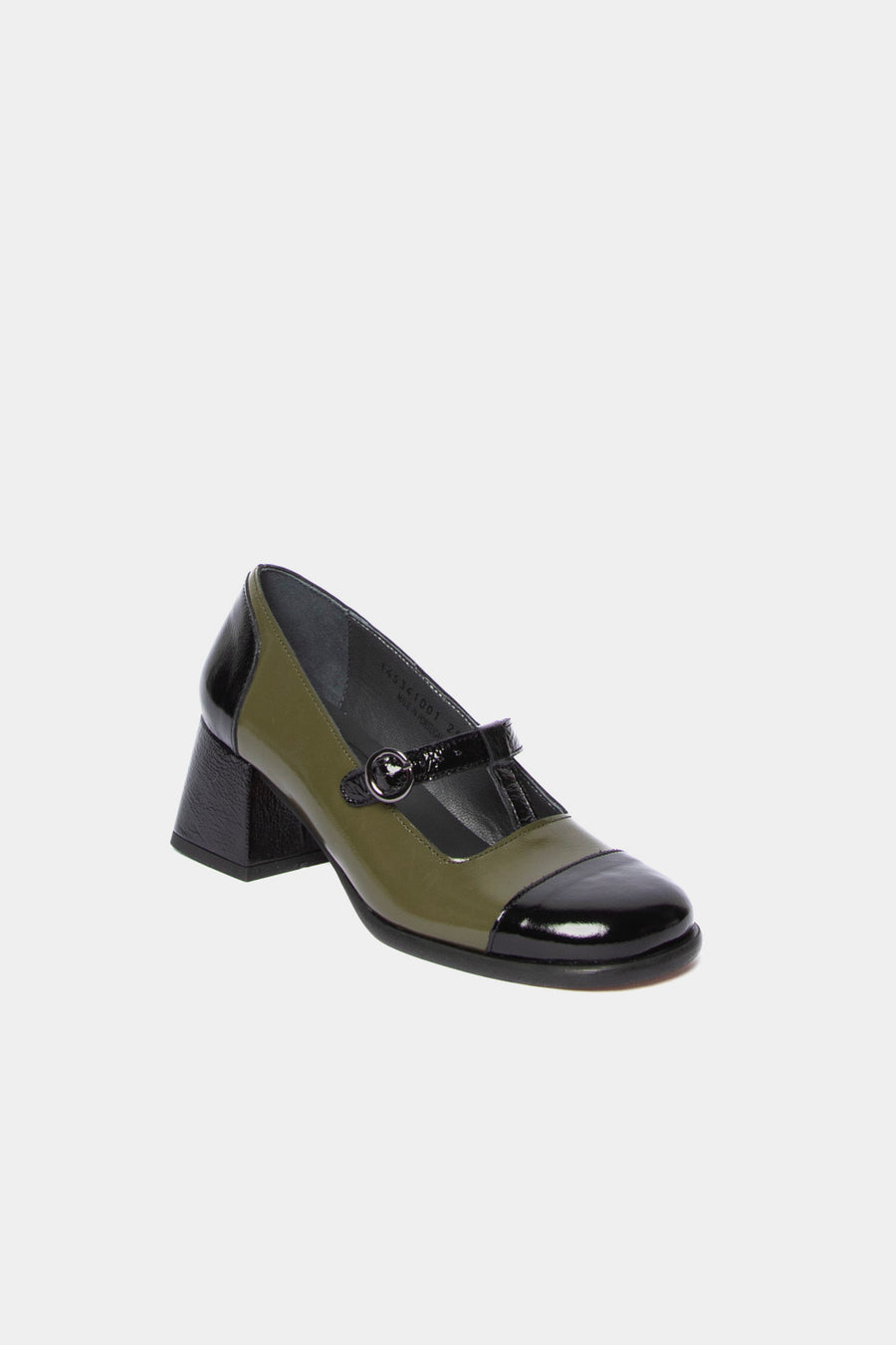 Scarpa accollata bebè Fly London nero verde sole