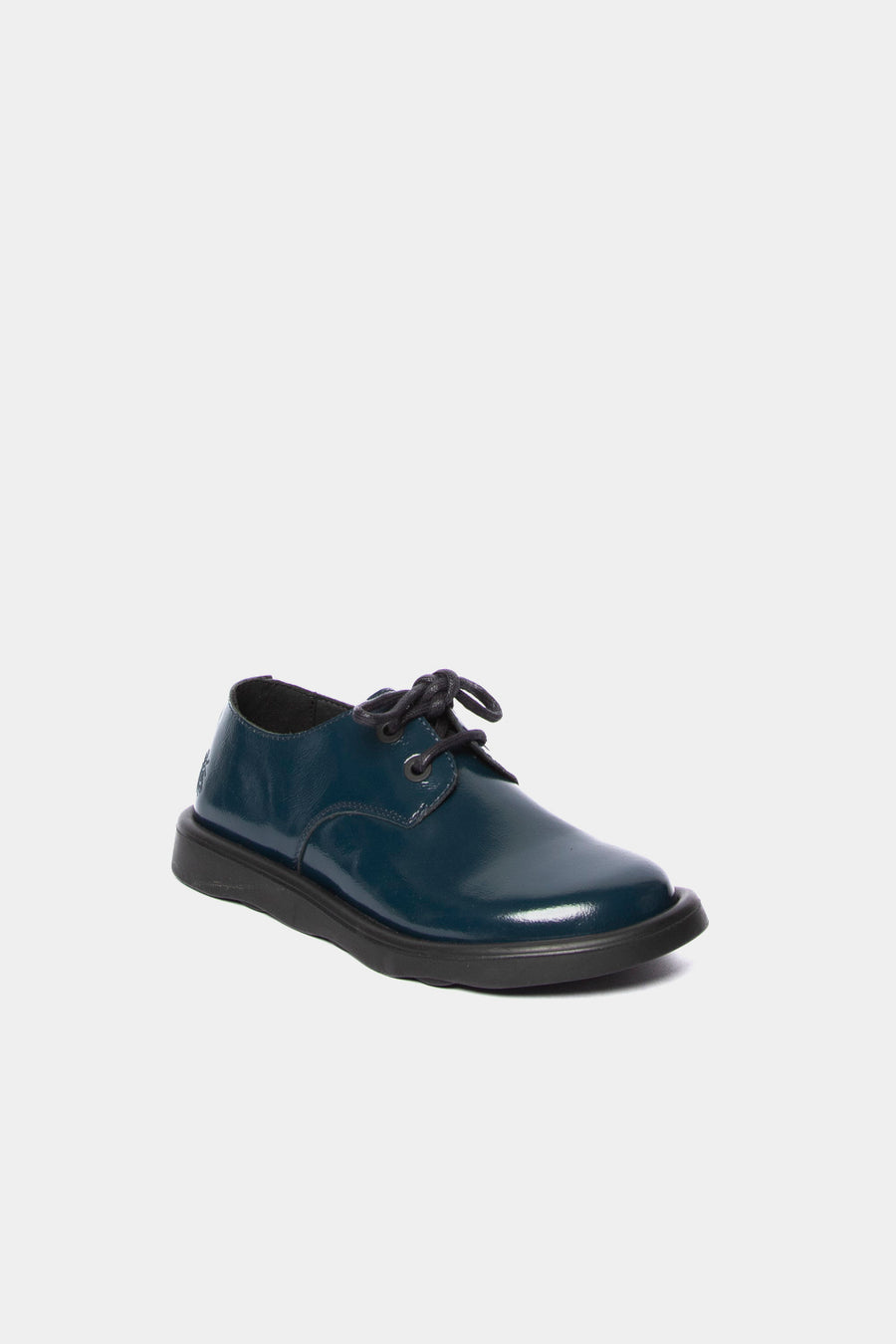 Scarpa Fly London in vernice navy teni