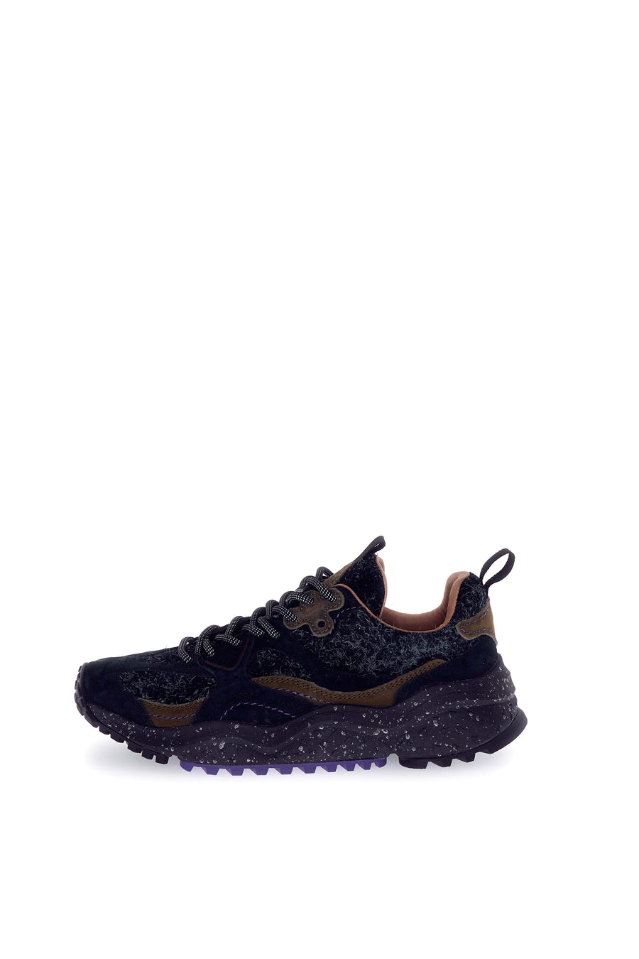Sneakers Flower Mountain black wave