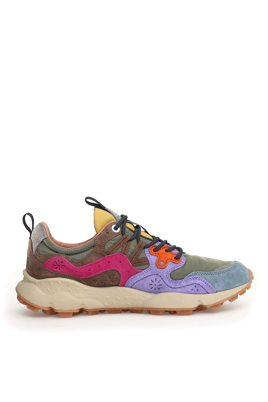 Sneakers Flower Mountain kaki multi Yamano 3