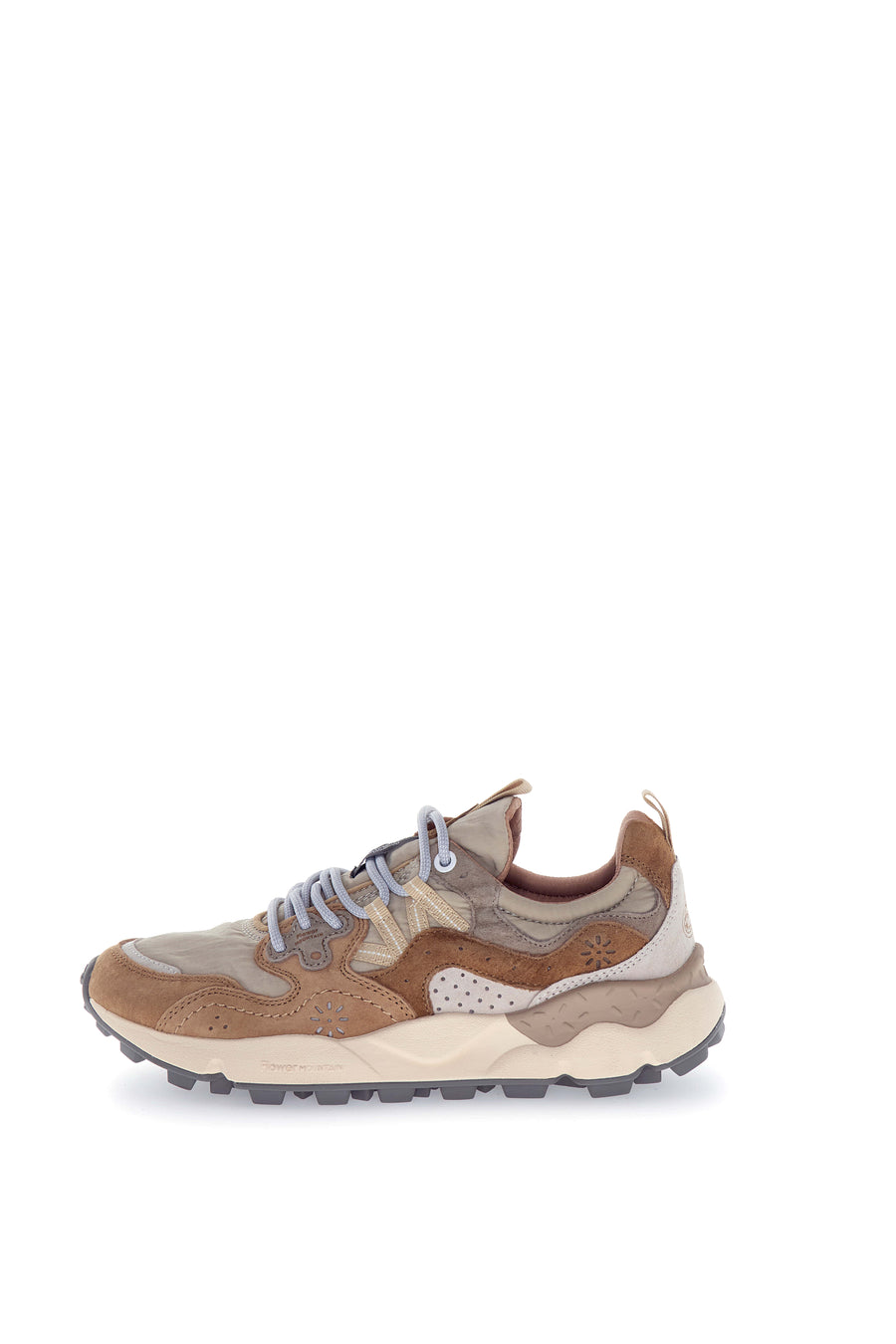 Sneakers Flower Mountain mud beige grey Yamano 3