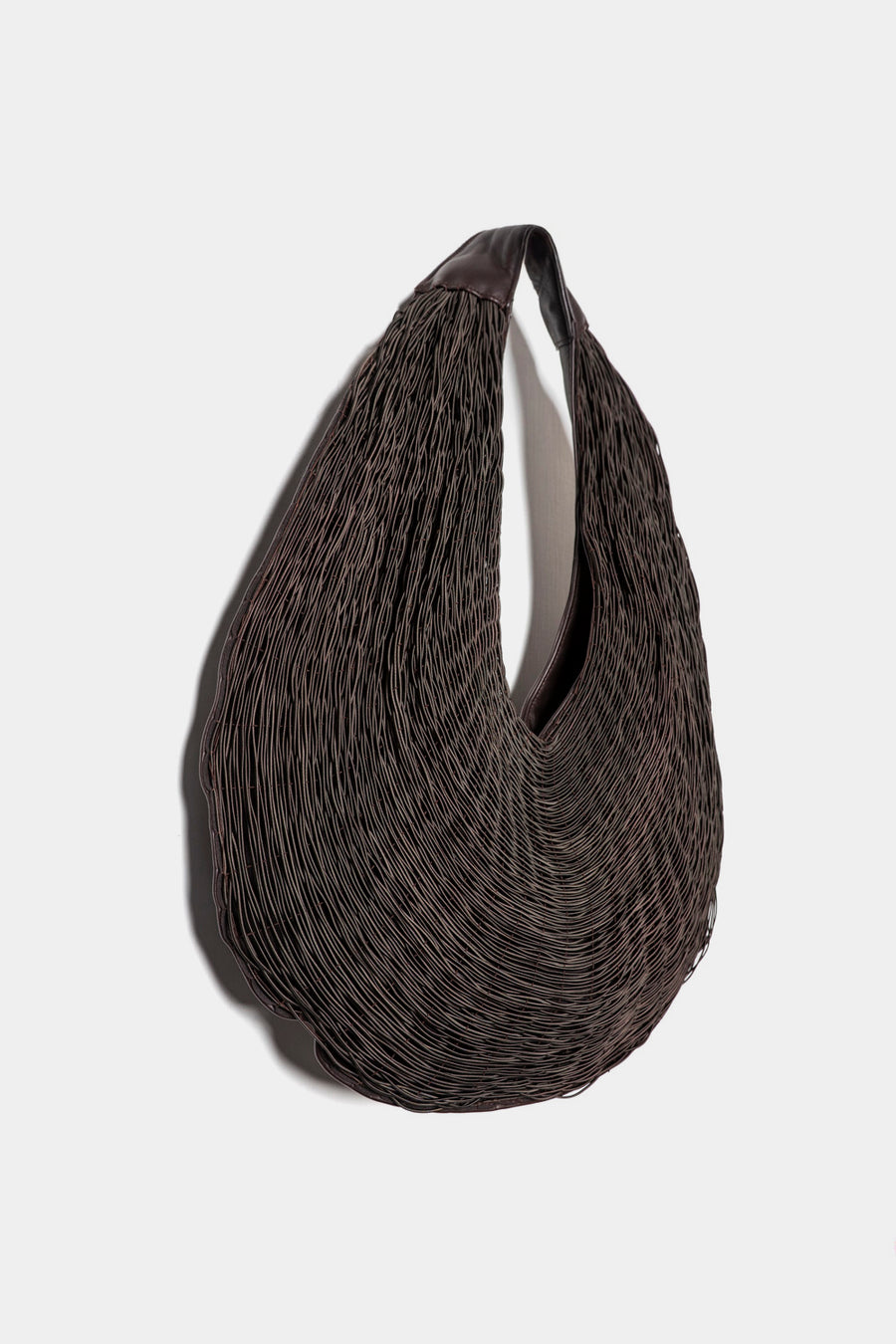 Borsa a spalla Mariana Mendez dark brown bivalda