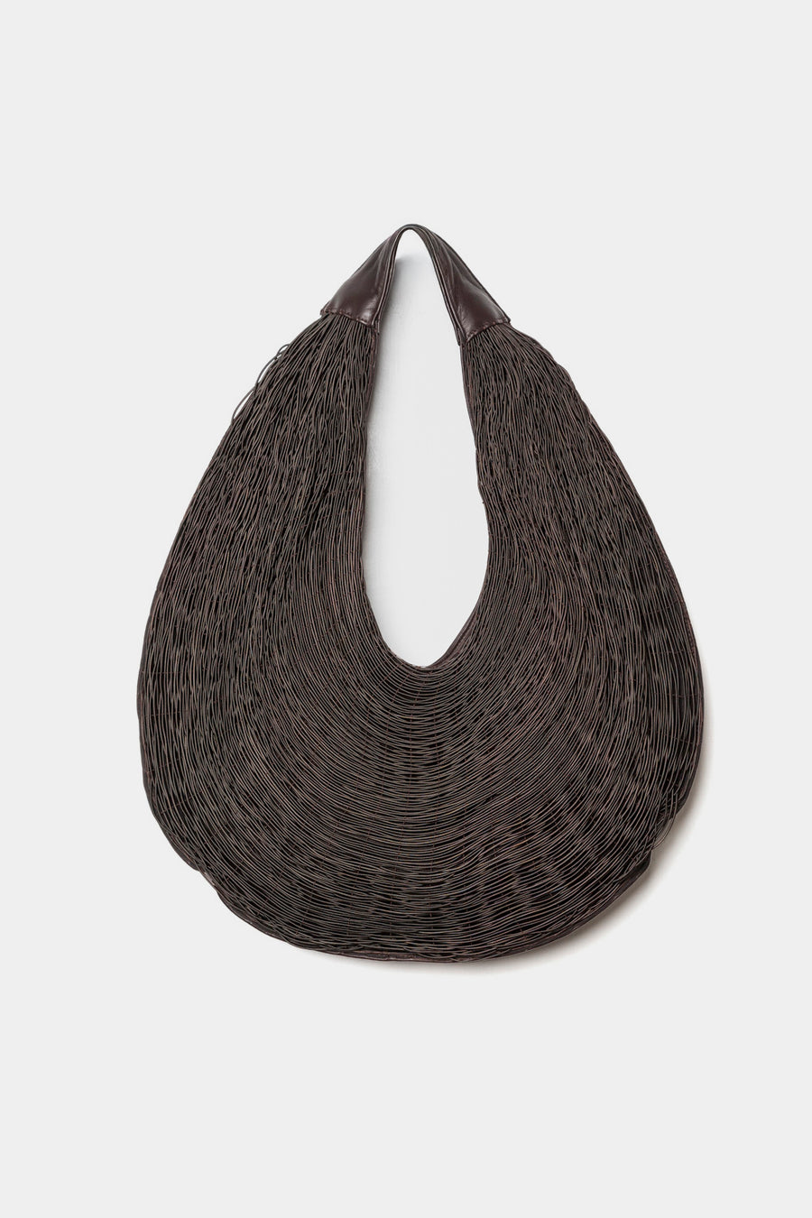 Borsa a spalla Mariana Mendez dark brown bivalda