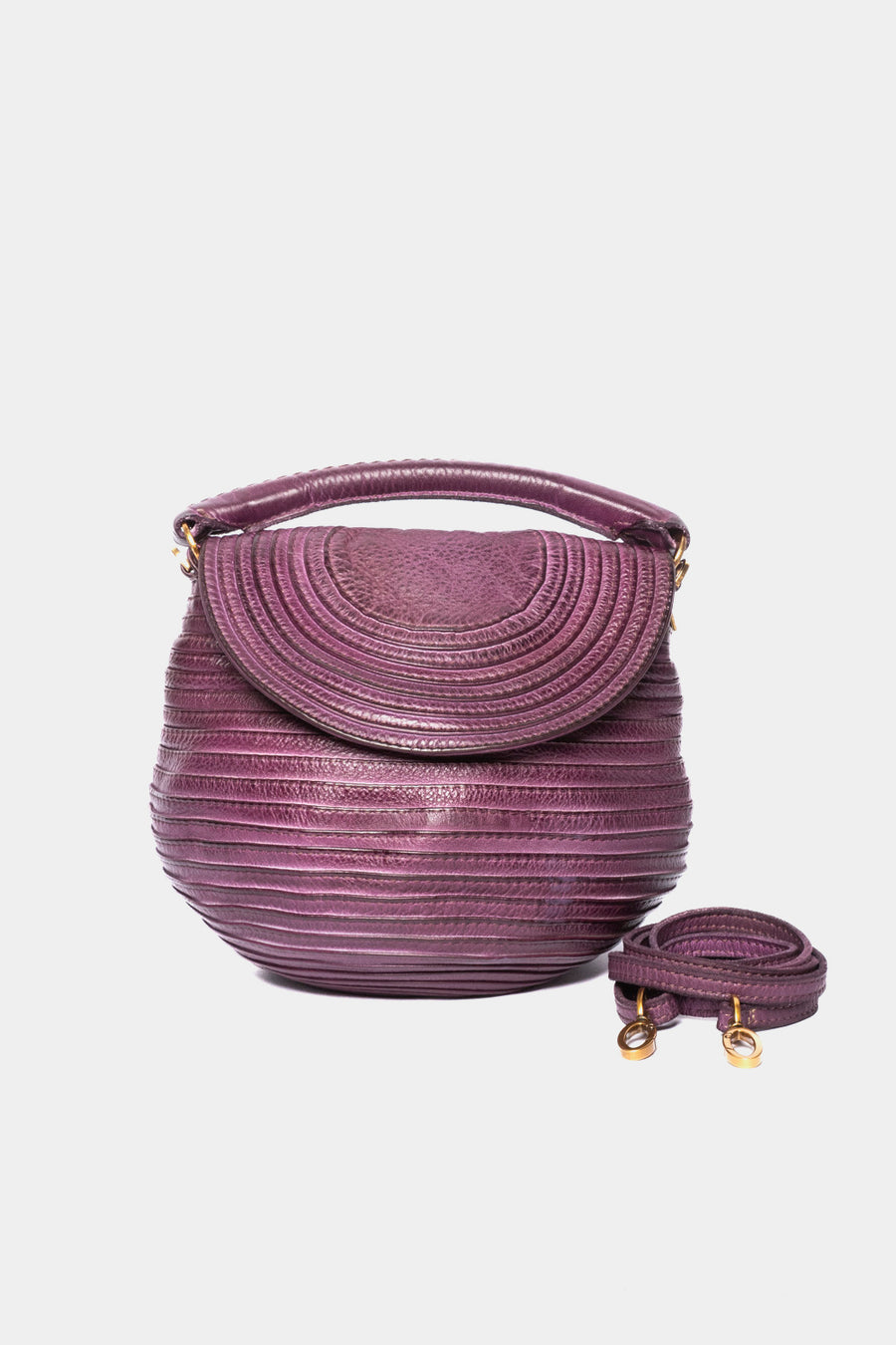 Borsa a mano e tracolla Majo melanzana BOPA0921
